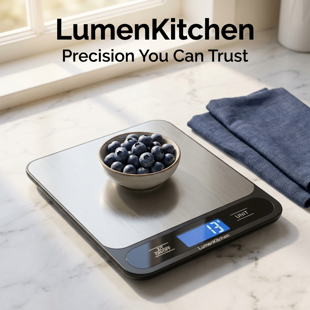 LumenKitchen™ Digital Kitchen Scale