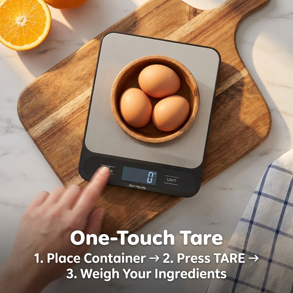 LumenKitchen™ Digital Kitchen Scale