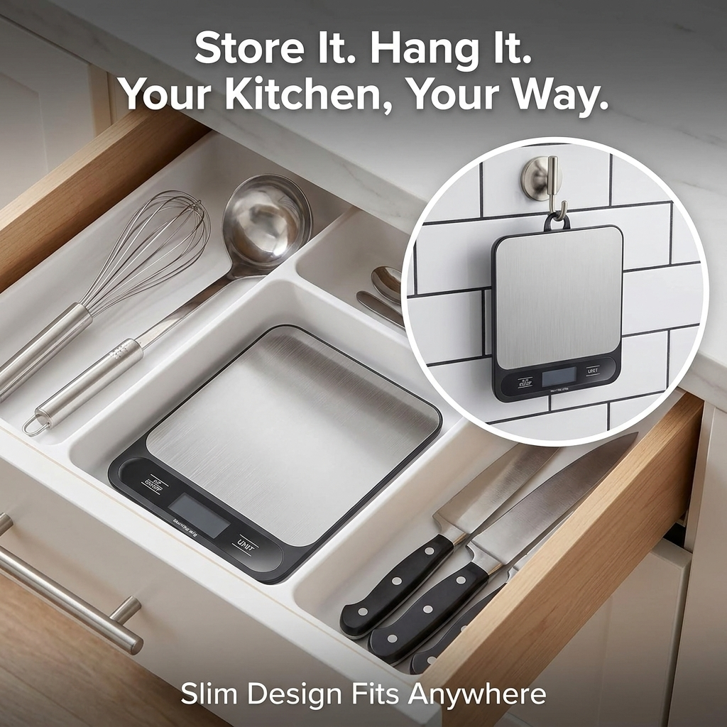 LumenKitchen™ Digital Kitchen Scale