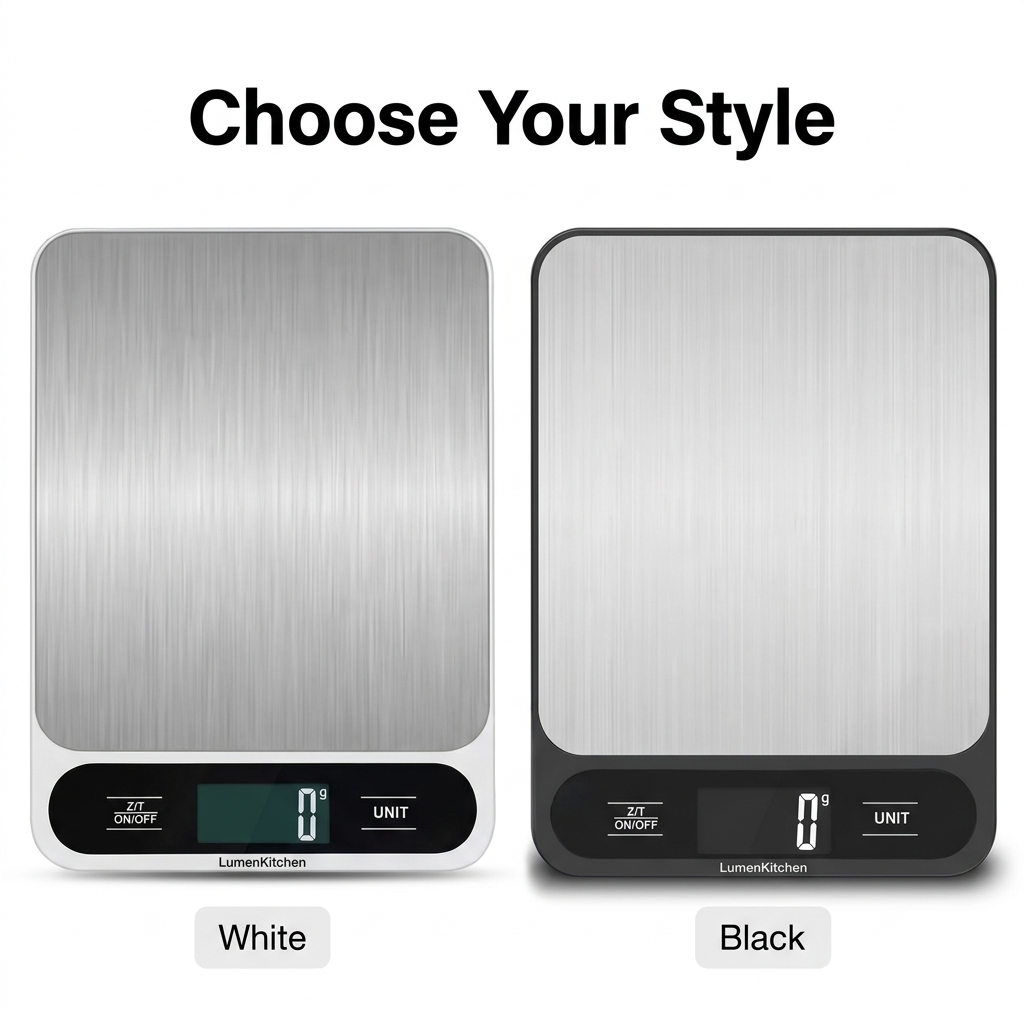 LumenKitchen™ Digital Kitchen Scale
